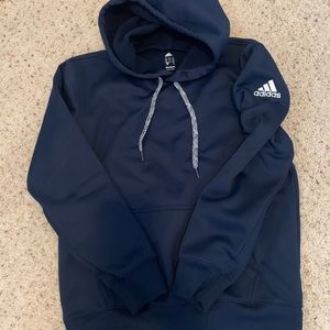 🔊 Mens navy blue Adidas hoodie
